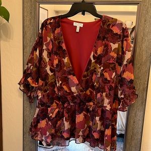 Sofia Jeans Floral Top